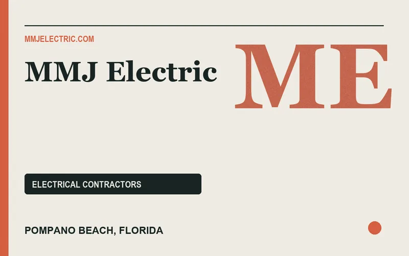 MMJ Electric in Pompano Beach, Florida