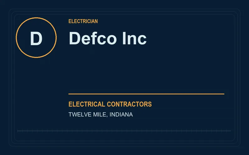 Defco Inc in Twelve Mile, Indiana