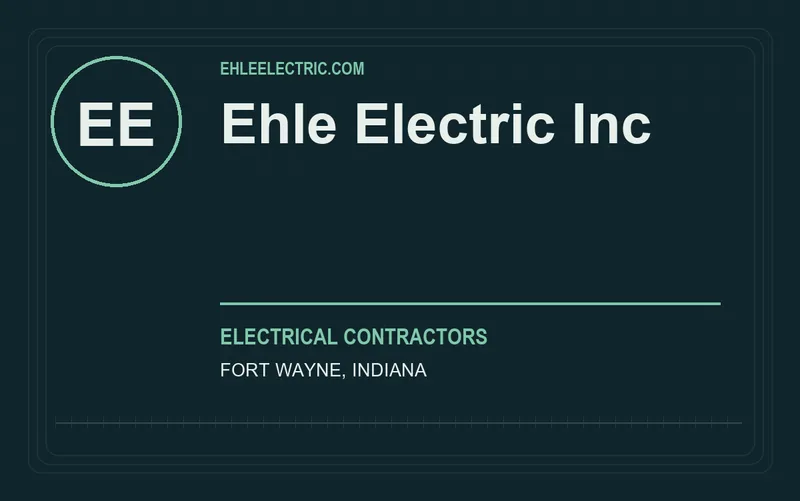 Ehle Electric Inc in Fort Wayne, Indiana
