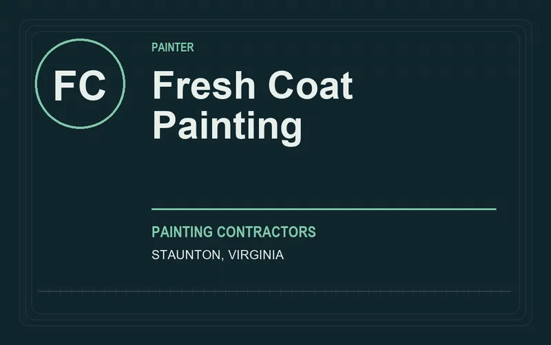 Fresh Coat Painting in Staunton, Virginia