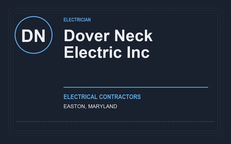 Dover Neck Electric Inc in Easton, Maryland