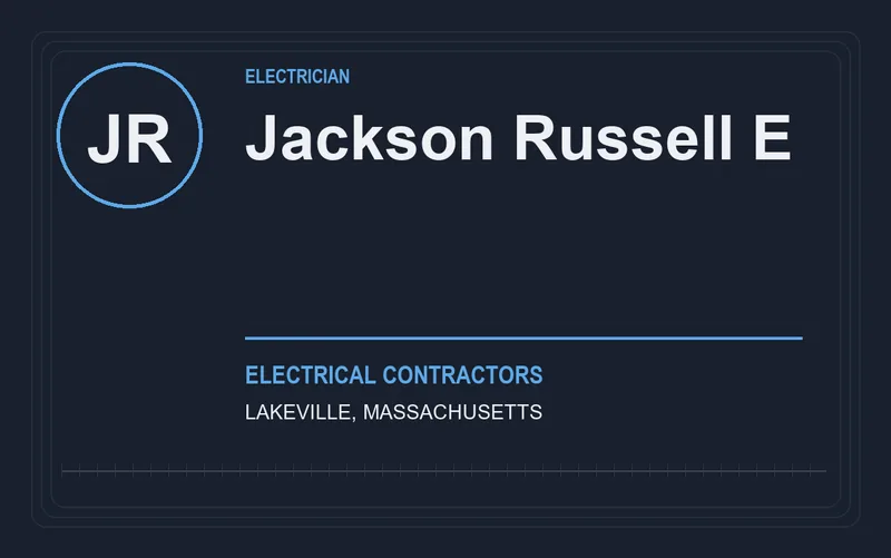 Jackson Russell E in Lakeville, Massachusetts