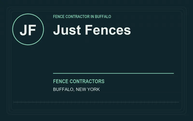 Just Fences in Buffalo, New York