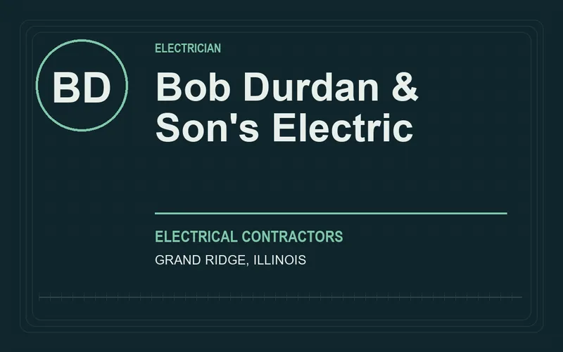 Bob Durdan & Son's Electric in Grand Ridge, Illinois