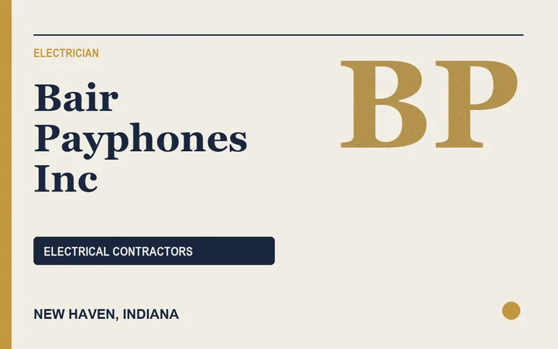 Bair Payphones Inc in New Haven, Indiana