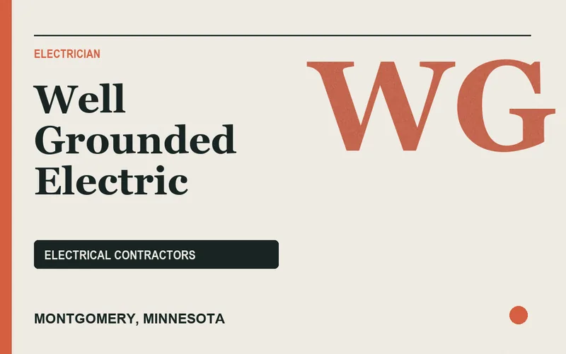 Well Grounded Electric in Montgomery, Minnesota