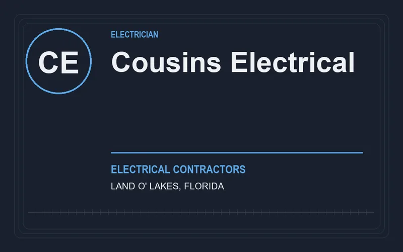 Cousins Electrical in Land O' Lakes, Florida