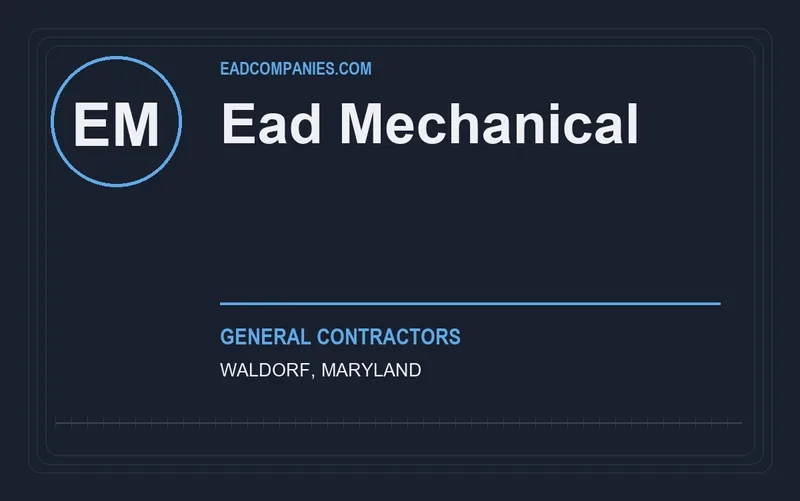 Ead Mechanical in Waldorf, Maryland