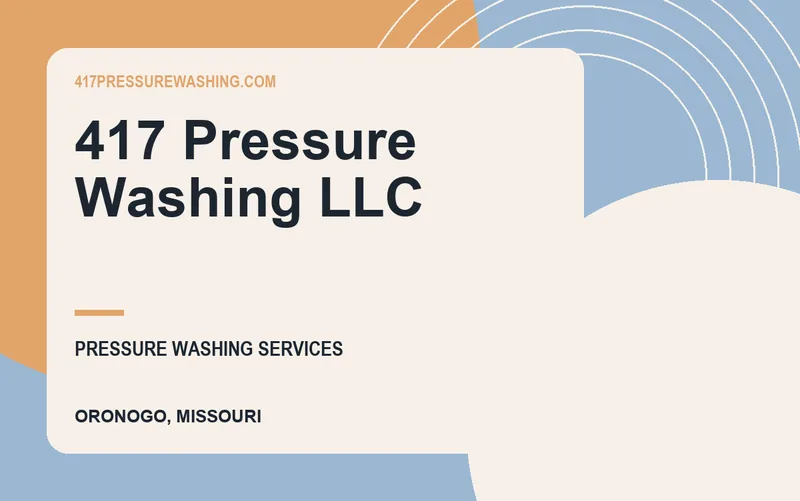 417 Pressure Washing llc in Oronogo, Missouri