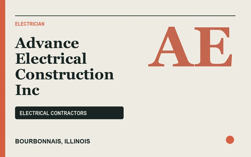 Advance Electrical Construction Inc in Bourbonnais, Illinois