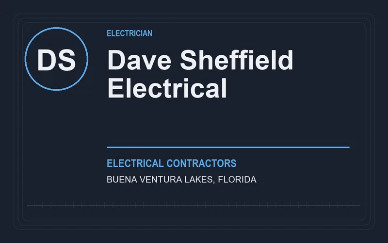 Dave Sheffield Electrical in Buena Ventura Lakes, Florida