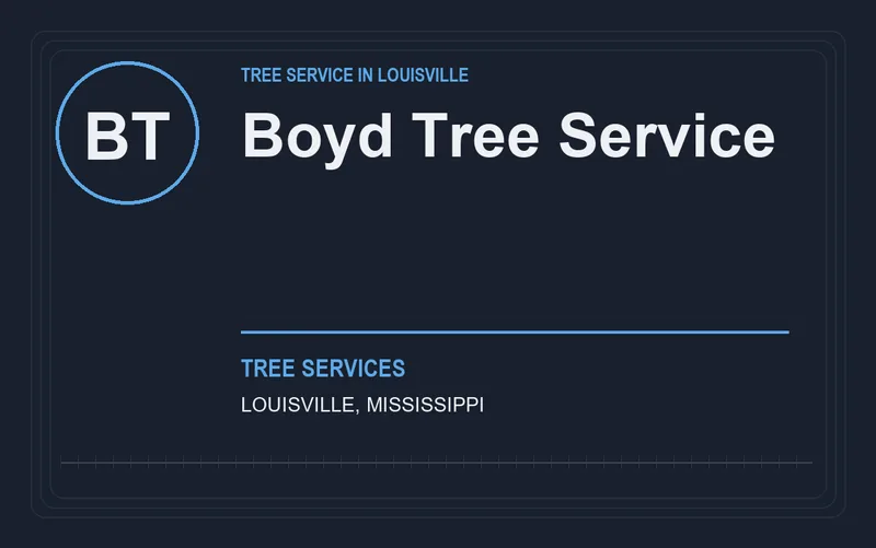 Boyd Tree Service in Louisville, Mississippi