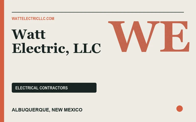 Watt Electric, LLC in Albuquerque, New Mexico
