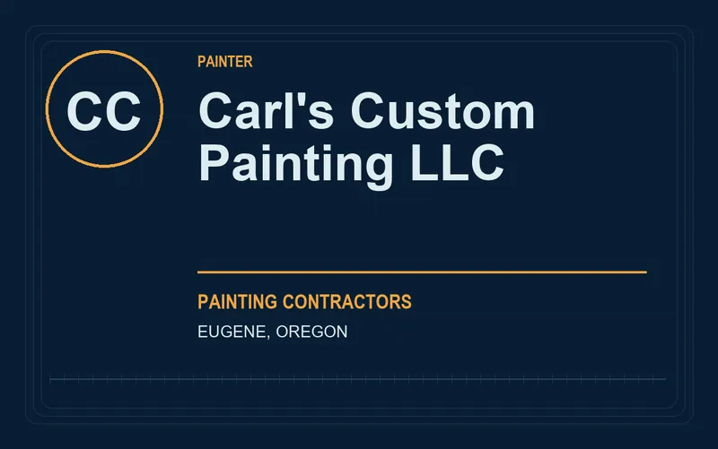Carl's Custom Painting LLC in Eugene, Oregon