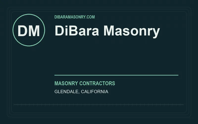 DiBara Masonry in Glendale, California