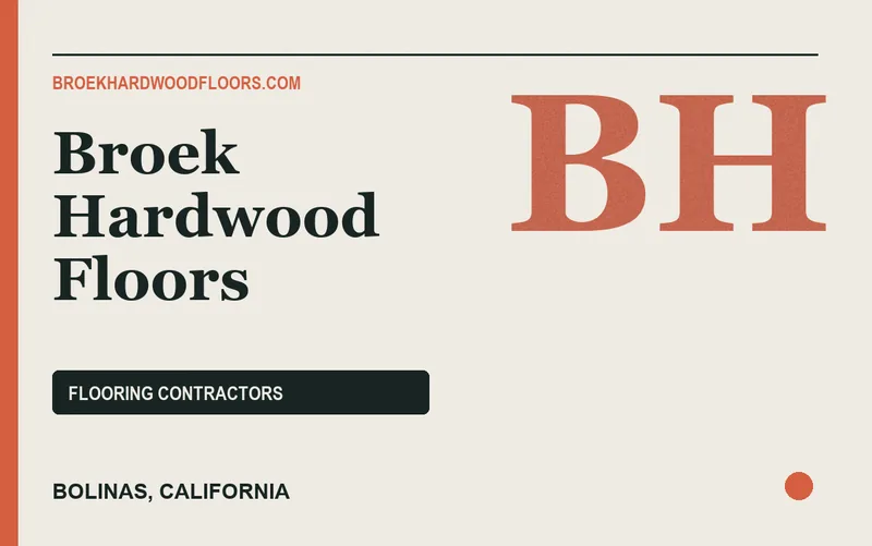 Broek Hardwood Floors in Bolinas, California