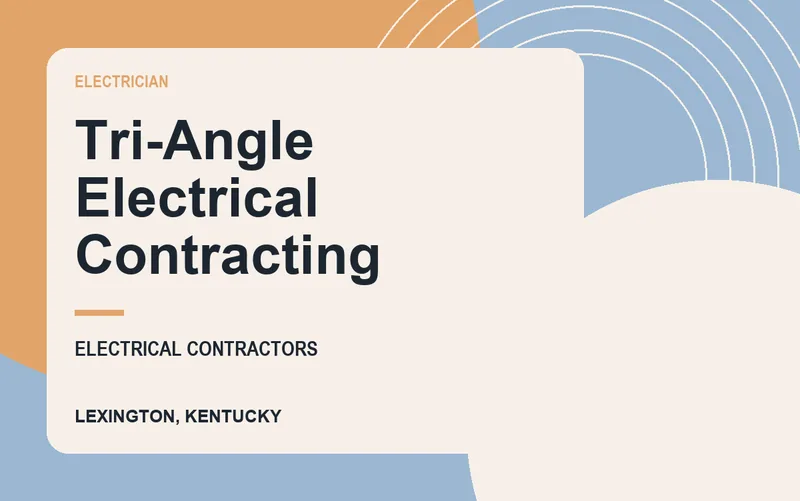 Tri-Angle Electrical Contracting in Lexington, Kentucky