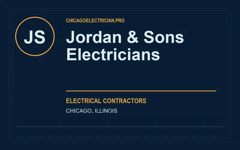 Jordan & Sons Electricians in Chicago, Illinois