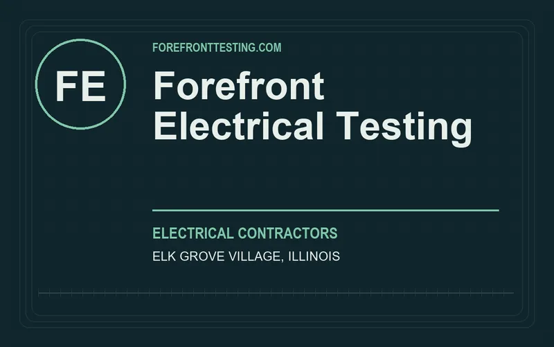 Forefront Electrical Testing in Elk Grove Village, Illinois