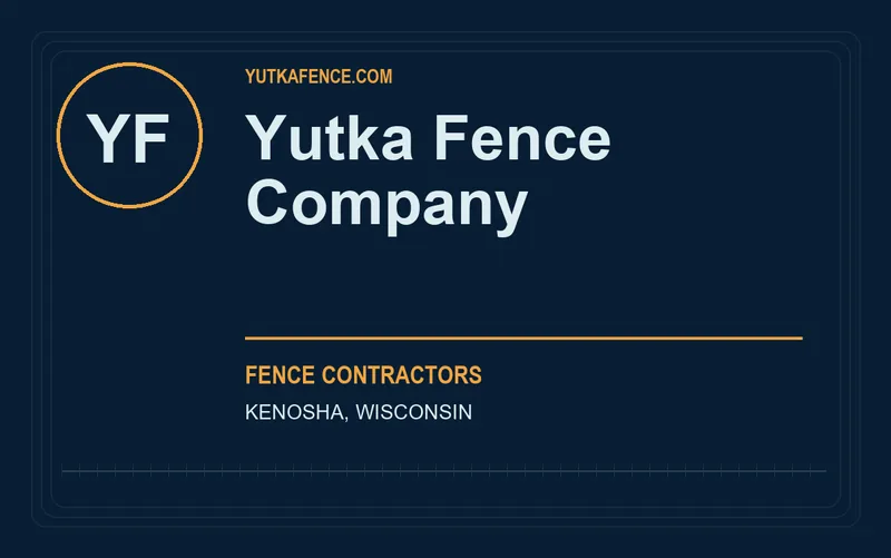 Yutka Fence Company in Kenosha, Wisconsin