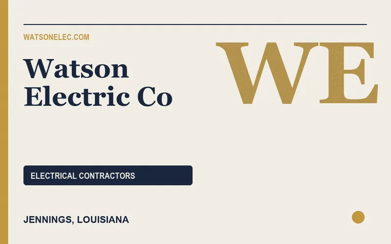 Watson Electric Co in Jennings, Louisiana