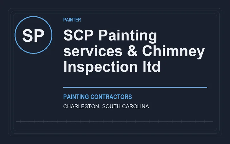 SCP Painting services & Chimney Inspection ltd in Charleston, South Carolina