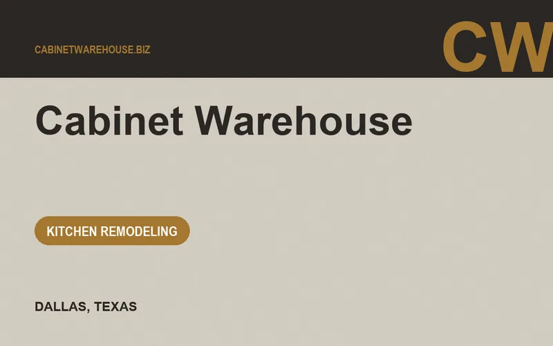 Cabinet Warehouse in Dallas, Texas