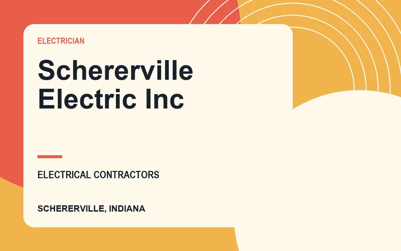 Schererville Electric Inc in Schererville, Indiana