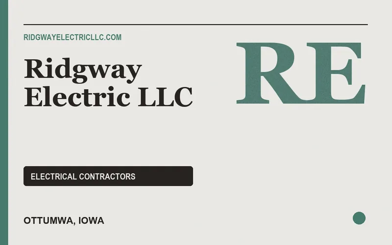 Ridgway Electric LLC in Ottumwa, Iowa