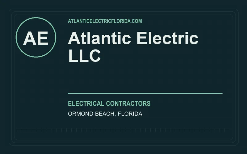 Atlantic Electric LLC in Ormond Beach, Florida