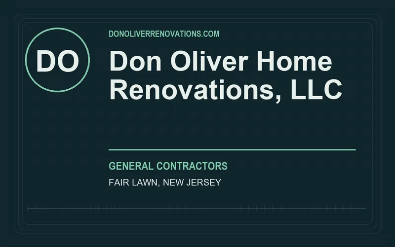 Don Oliver Home Renovations, LLC in Fair Lawn, New Jersey