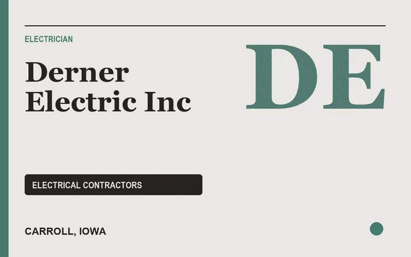Derner Electric Inc in Carroll, Iowa