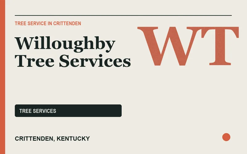 Willoughby Tree Services in Crittenden, Kentucky