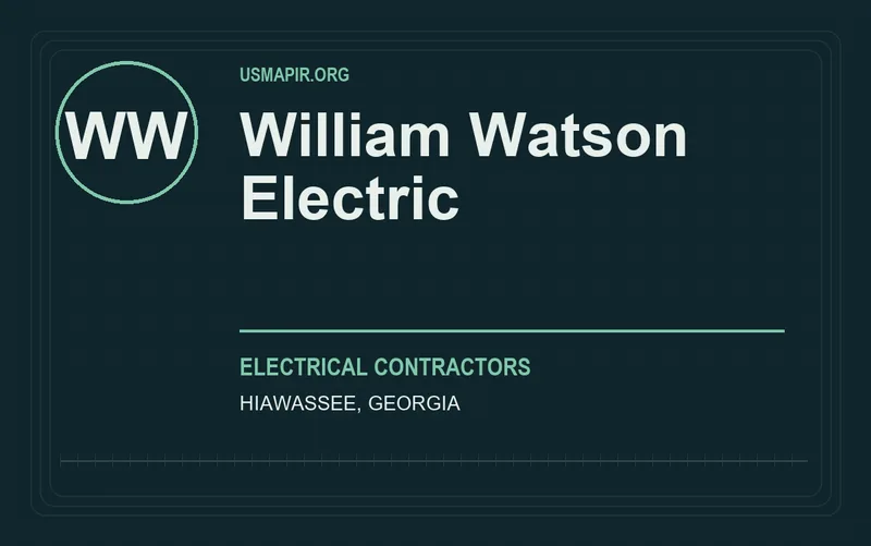 William Watson Electric in Hiawassee, Georgia