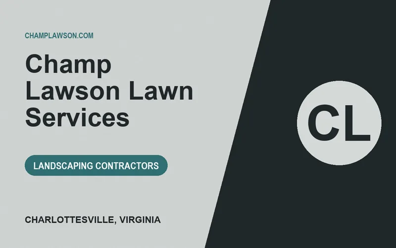 Champ Lawson Lawn Services in Charlottesville, Virginia