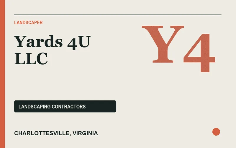 Yards 4U Llc in Charlottesville, Virginia