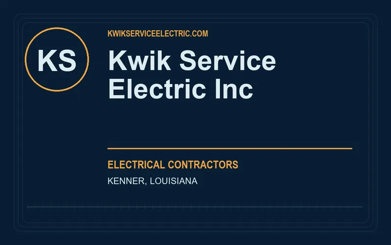 Kwik Service Electric Inc in Kenner, Louisiana