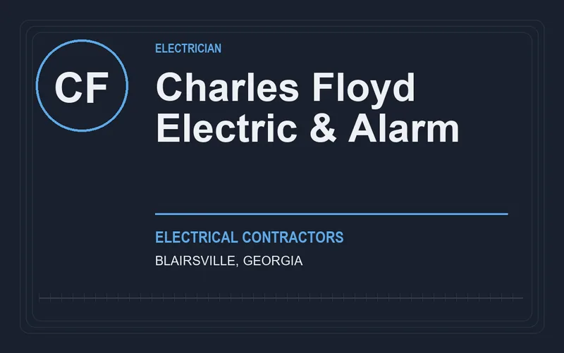 Charles Floyd Electric & Alarm in Blairsville, Georgia