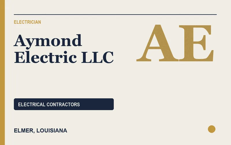 Aymond Electric LLC in Elmer, Louisiana