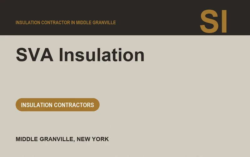 SVA Insulation in Middle Granville, New York