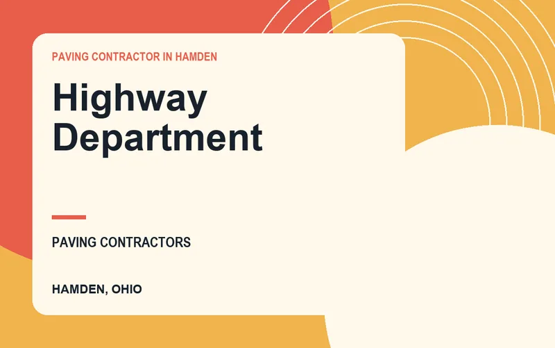 Highway Department in Hamden, Ohio