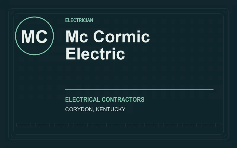 Mc Cormic Electric in Corydon, Kentucky