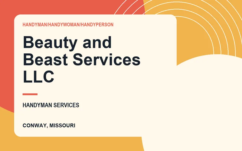 Beauty and Beast Services LLC in Conway, Missouri