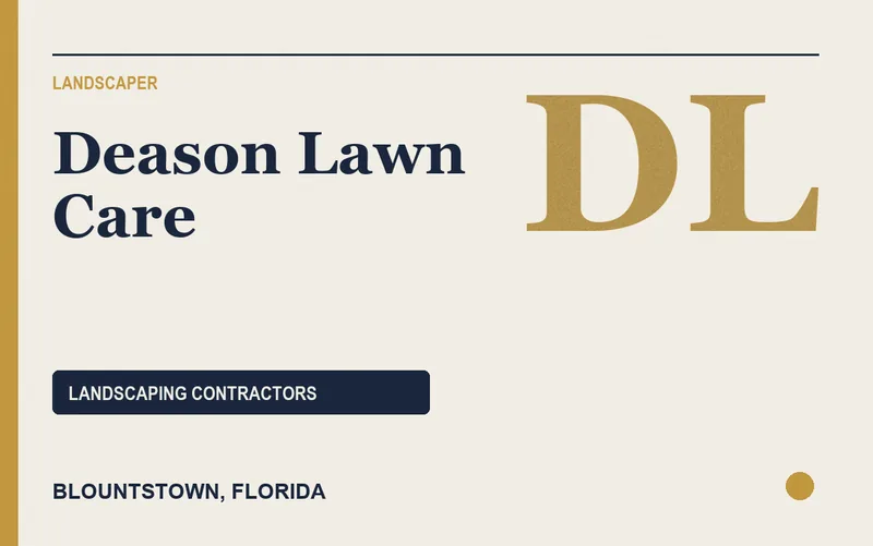 Deason Lawn Care in Blountstown, Florida