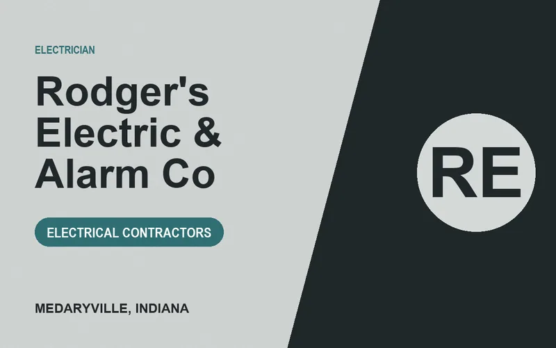 Rodger's Electric & Alarm Co in Medaryville, Indiana