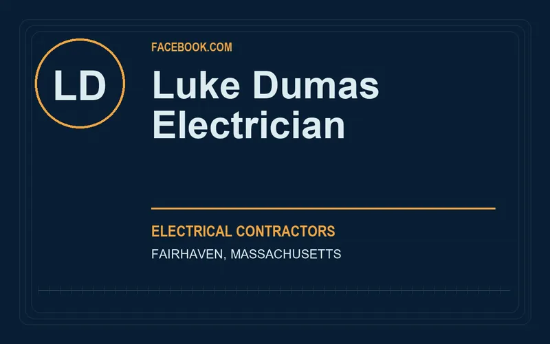 Luke Dumas Electrician in Fairhaven, Massachusetts