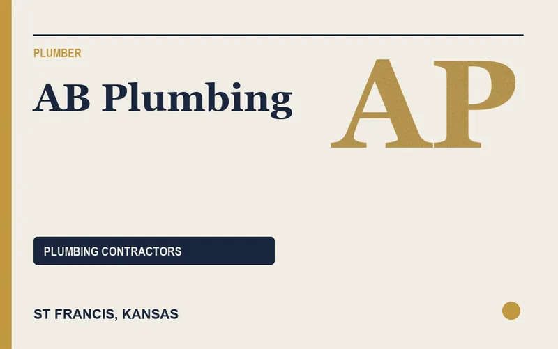 AB Plumbing in St Francis, Kansas