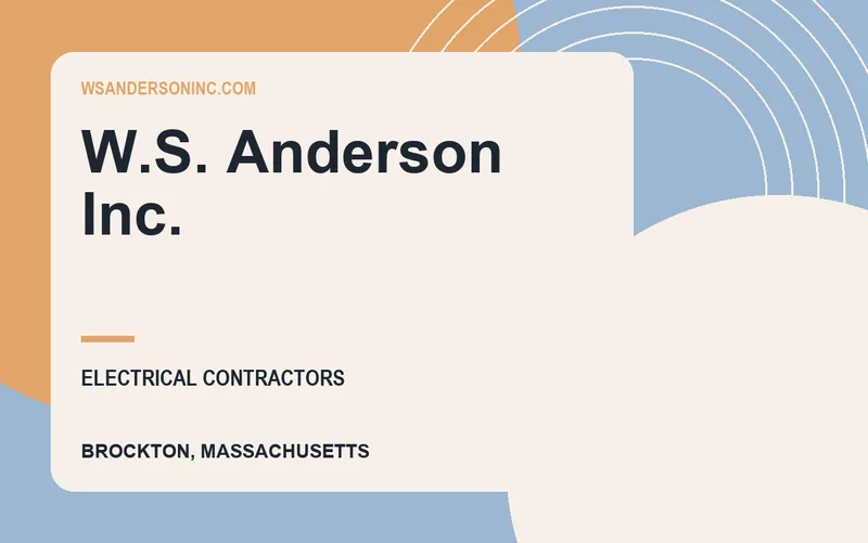 W.S. Anderson Inc. in Brockton, Massachusetts