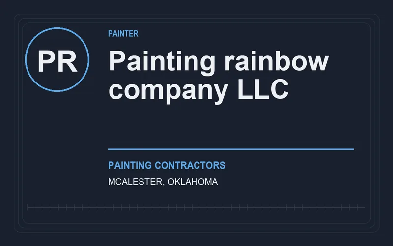 Painting rainbow company LLC in McAlester, Oklahoma