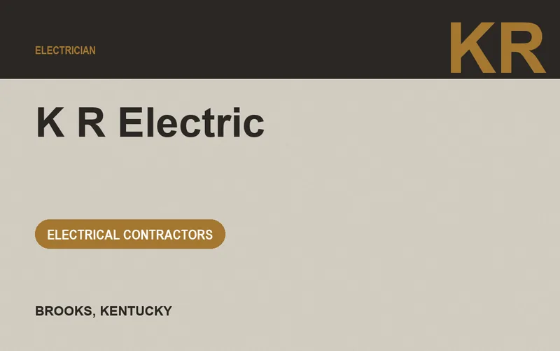 K R Electric in Brooks, Kentucky
